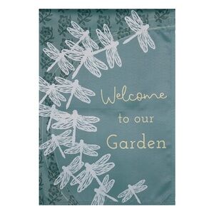 Yard‎ Flag Welcome to Our Garden, 18"